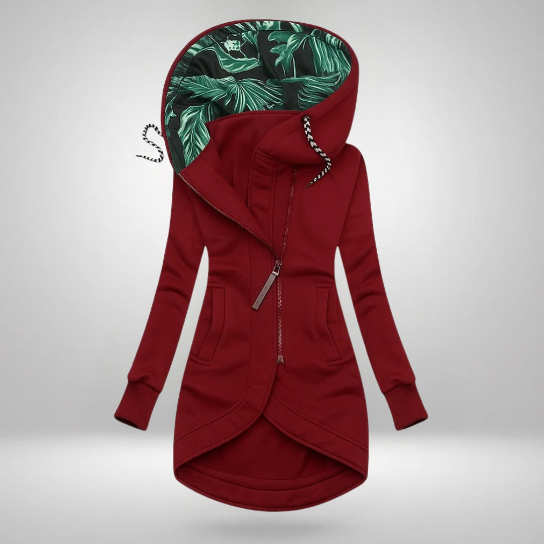 Rosemary - Women’s Long Hooded Quilted Winter Coat