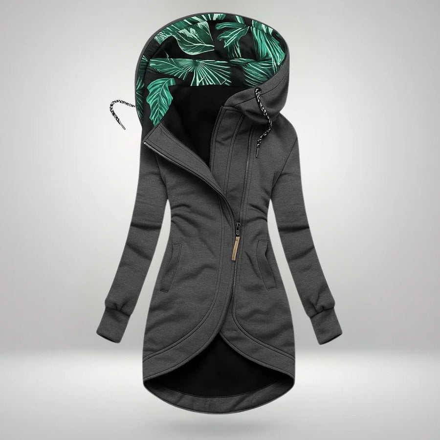 Rosemary - Women’s Long Hooded Quilted Winter Coat