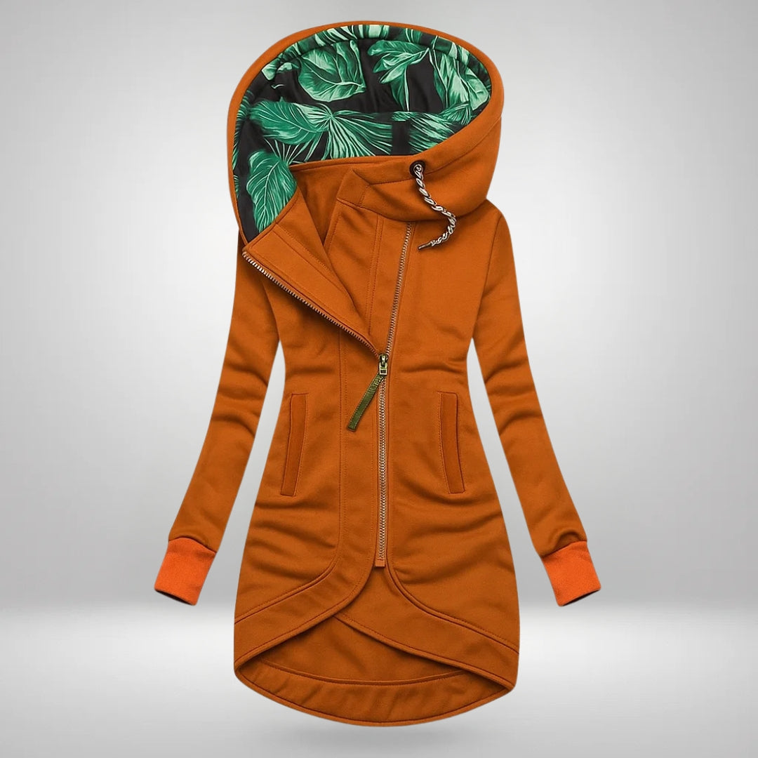 Rosemary - Women’s Long Hooded Quilted Winter Coat