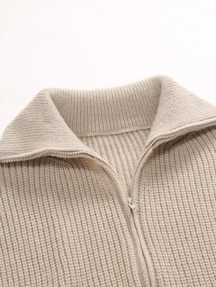 Donald | Zip-Up Cardigan