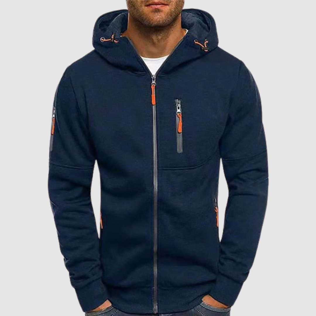 CALENIRAE | HOODED ZIP-UP JACKET