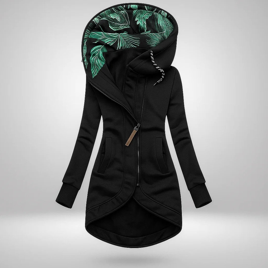 Rosemary - Women’s Long Hooded Quilted Winter Coat
