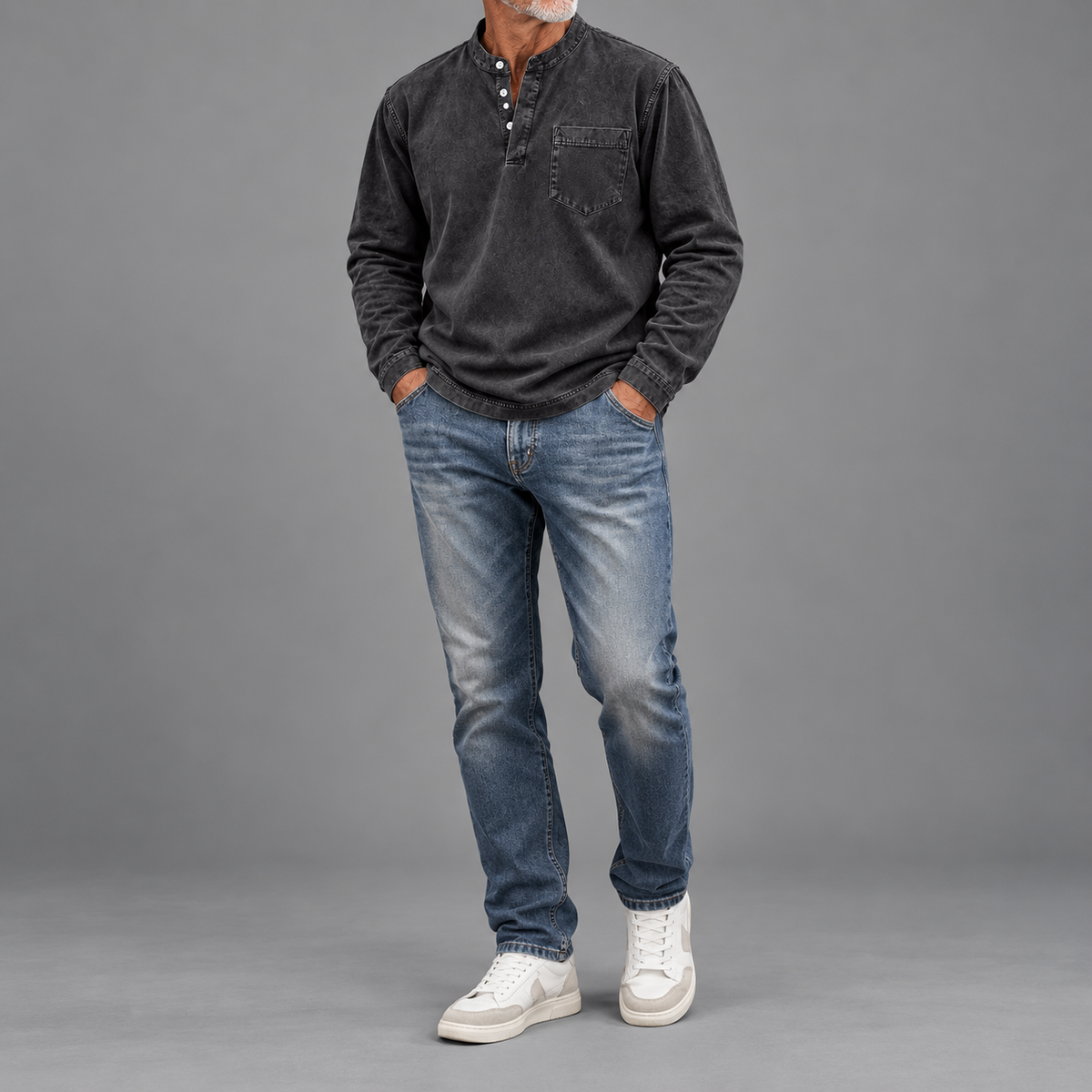 Henley - Long Sleeve