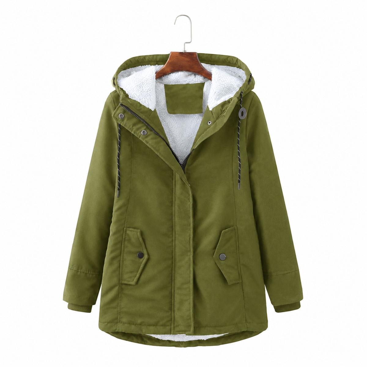 Lyra | Cozy Essential Hooded Jacket