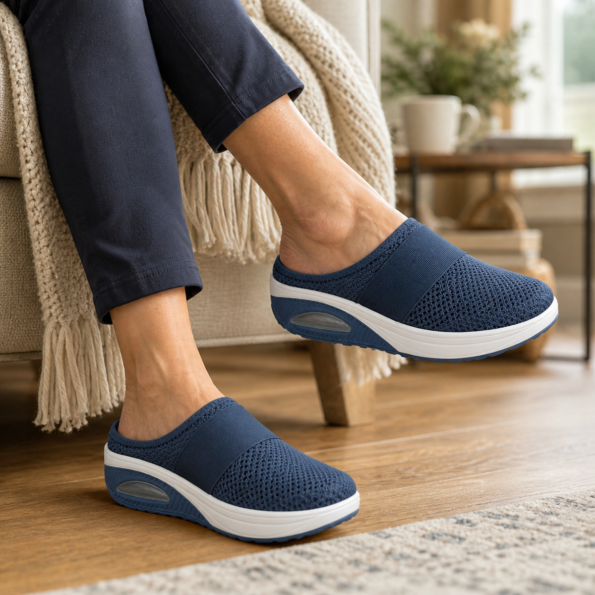 Elaine | Comfortable Orthopedic Mules for All-Day Wear