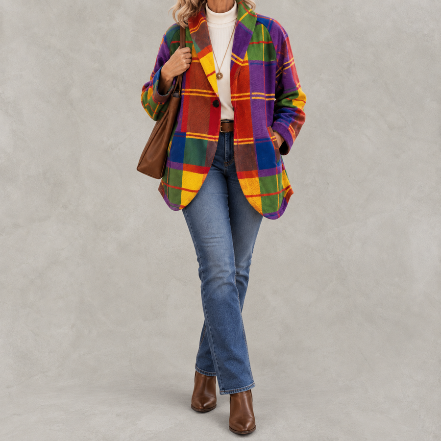 Jenneke | Checkered Jacket