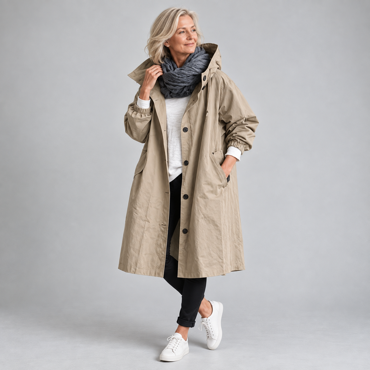 ELISE | WATER REPELLENT TRENCH COAT