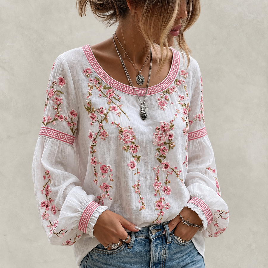 Mary™ | Floral Blouse