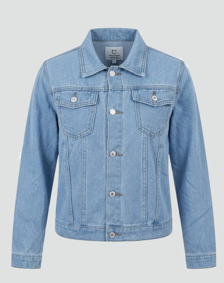 Marin | Timeless Women's Denim Jacket with Button Closure and Practical Pockets