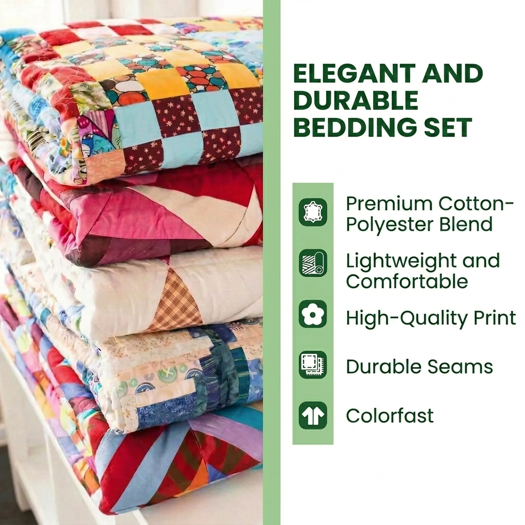 Winter Wonder 3-Piece Quilted Bedding Set