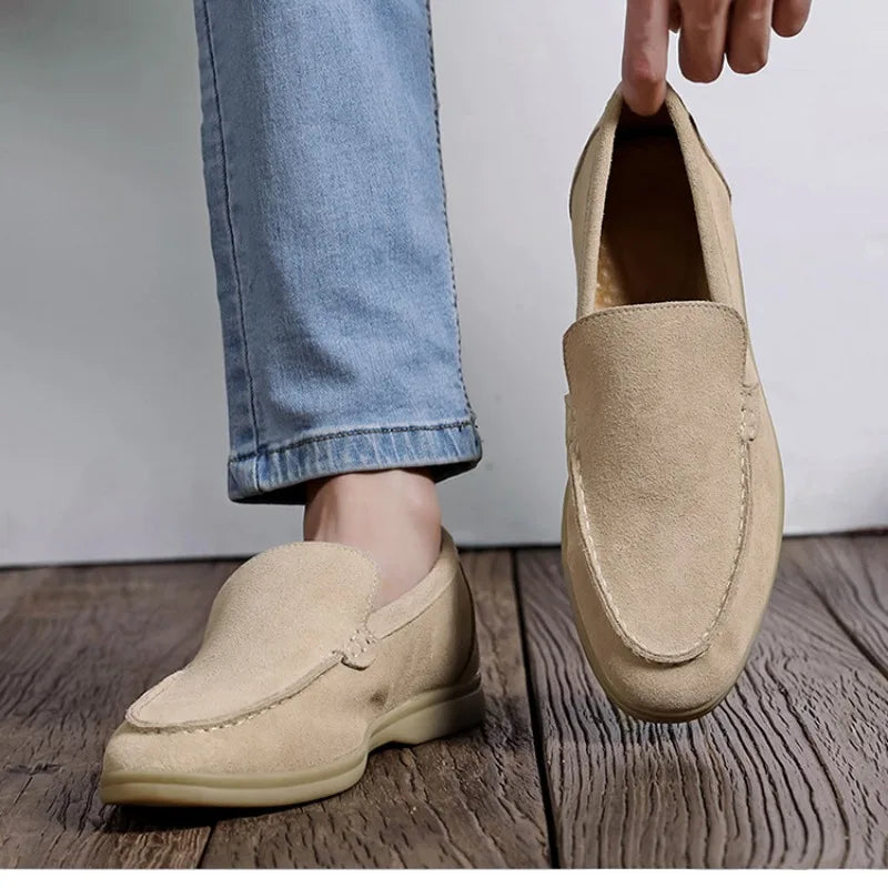 Anthony | Suede Moccasins