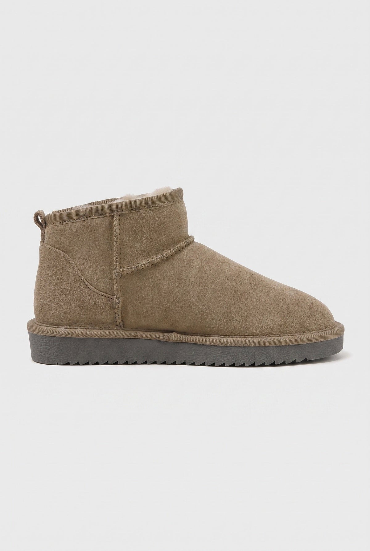 Women's Ankle Boots | Faux Fur Suede-Look