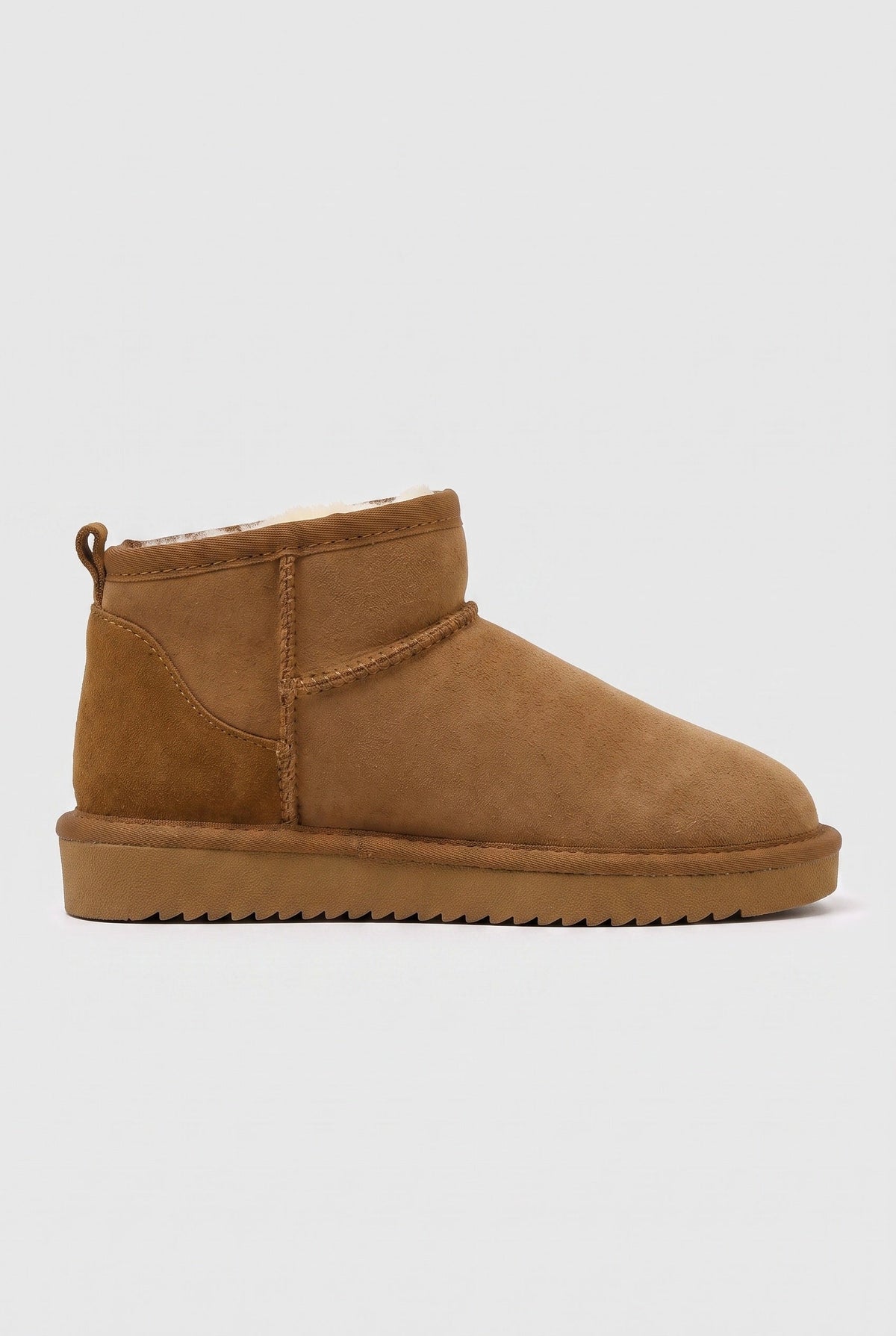 Women's Ankle Boots | Faux Fur Suede-Look
