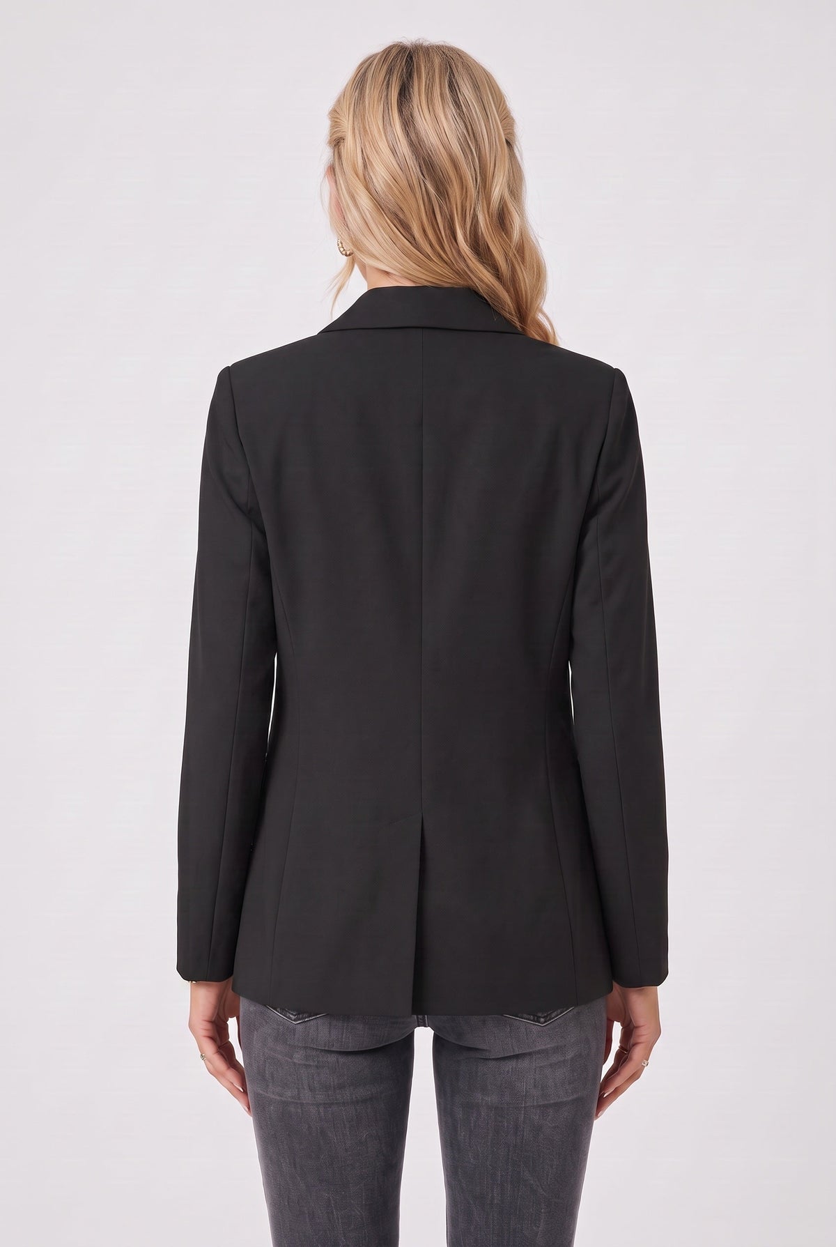 Women’s Blazer | Single-Breasted with Flap Pockets