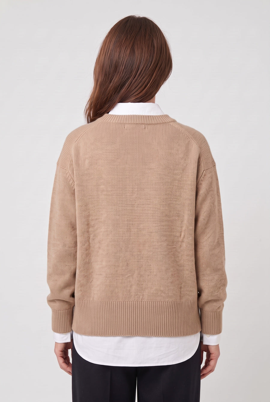 Women's Cardigan | Button-Front Drop Shoulder