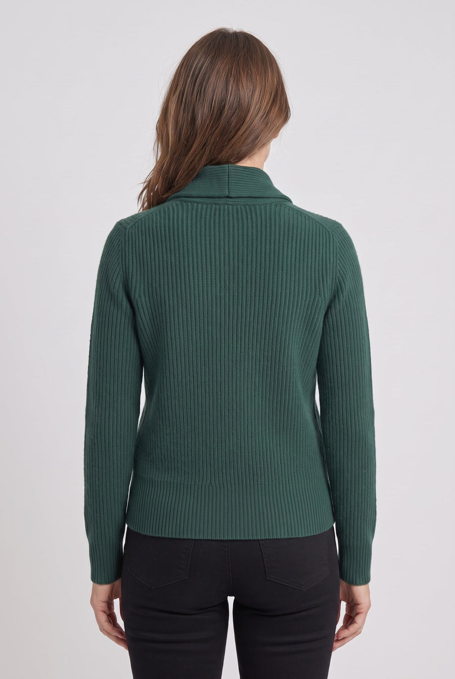 Women's Cardigan | Lapel Collar Button Front