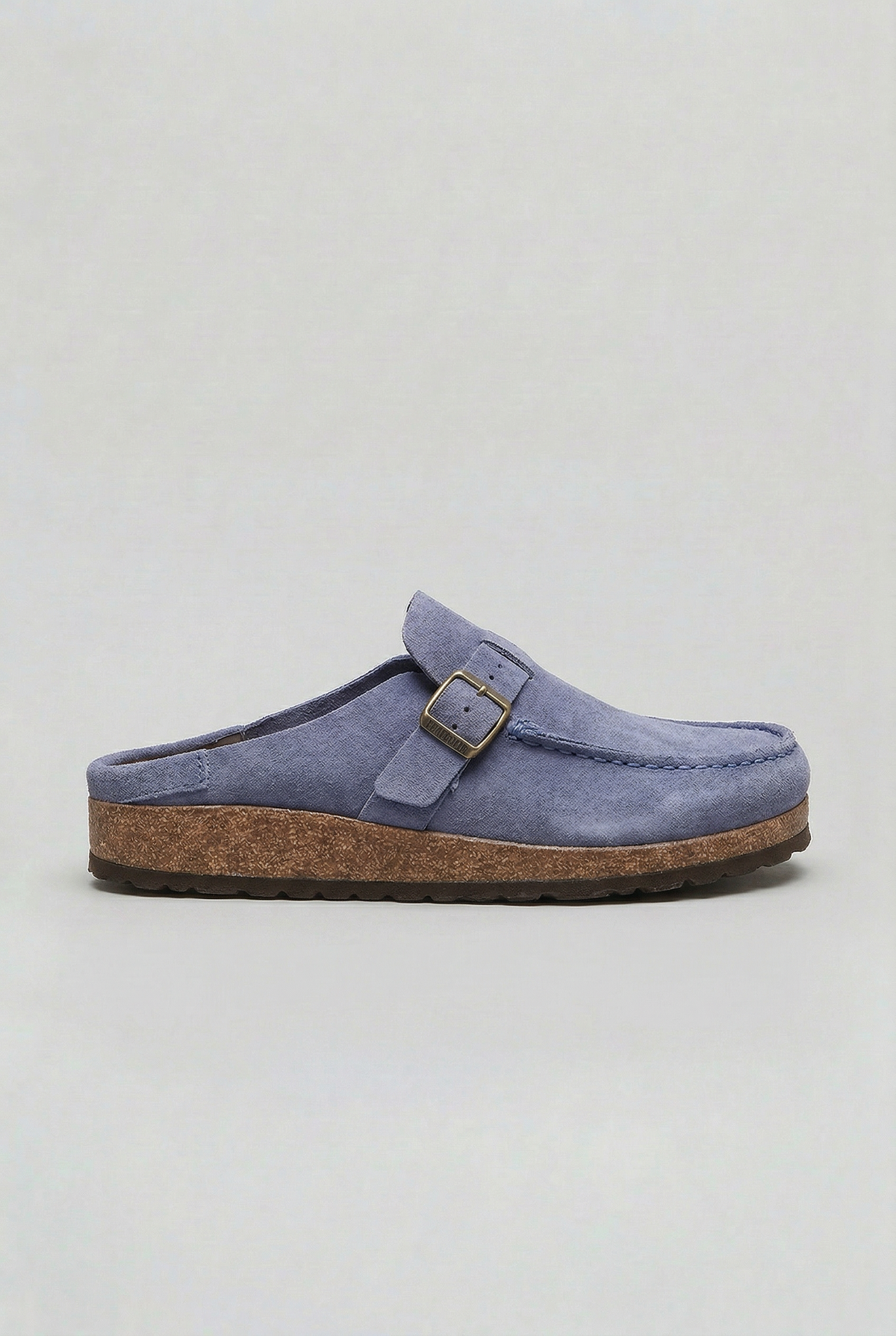 Women’s Clogs | Suede Look with Buckle Strap