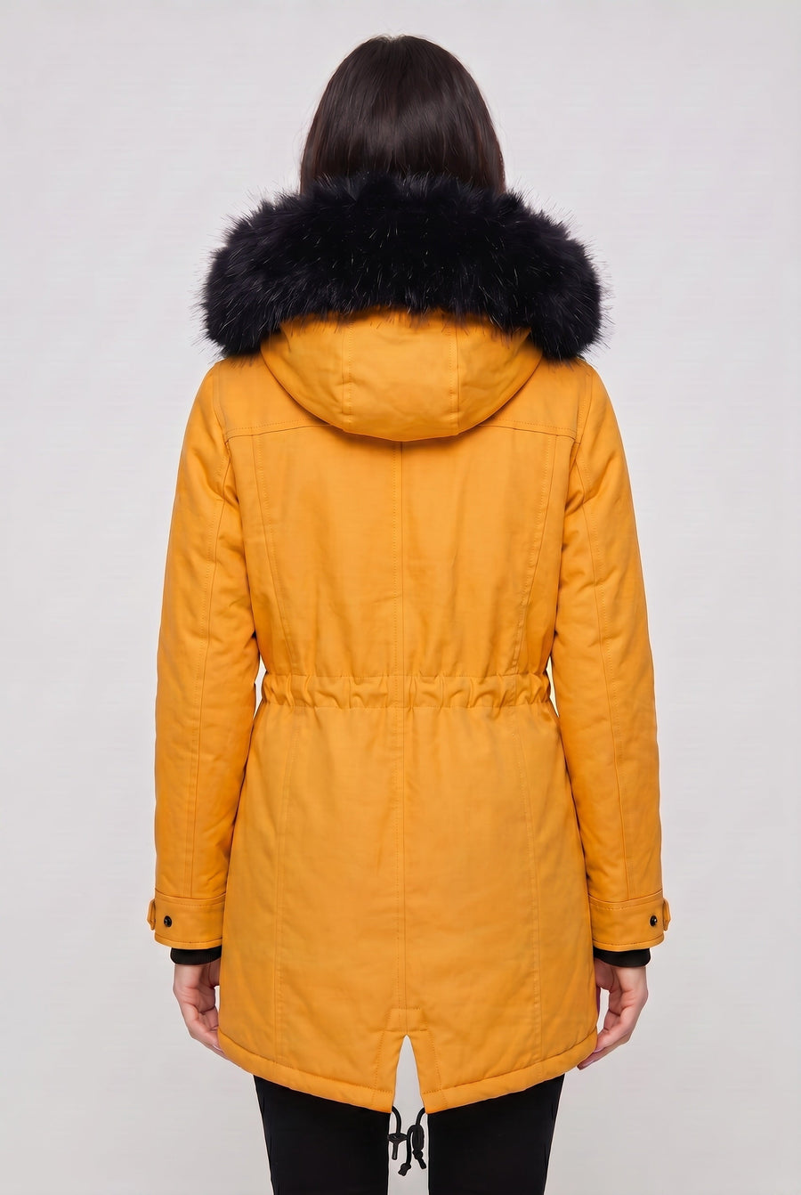 Women’s Coat | Hooded Button Front
