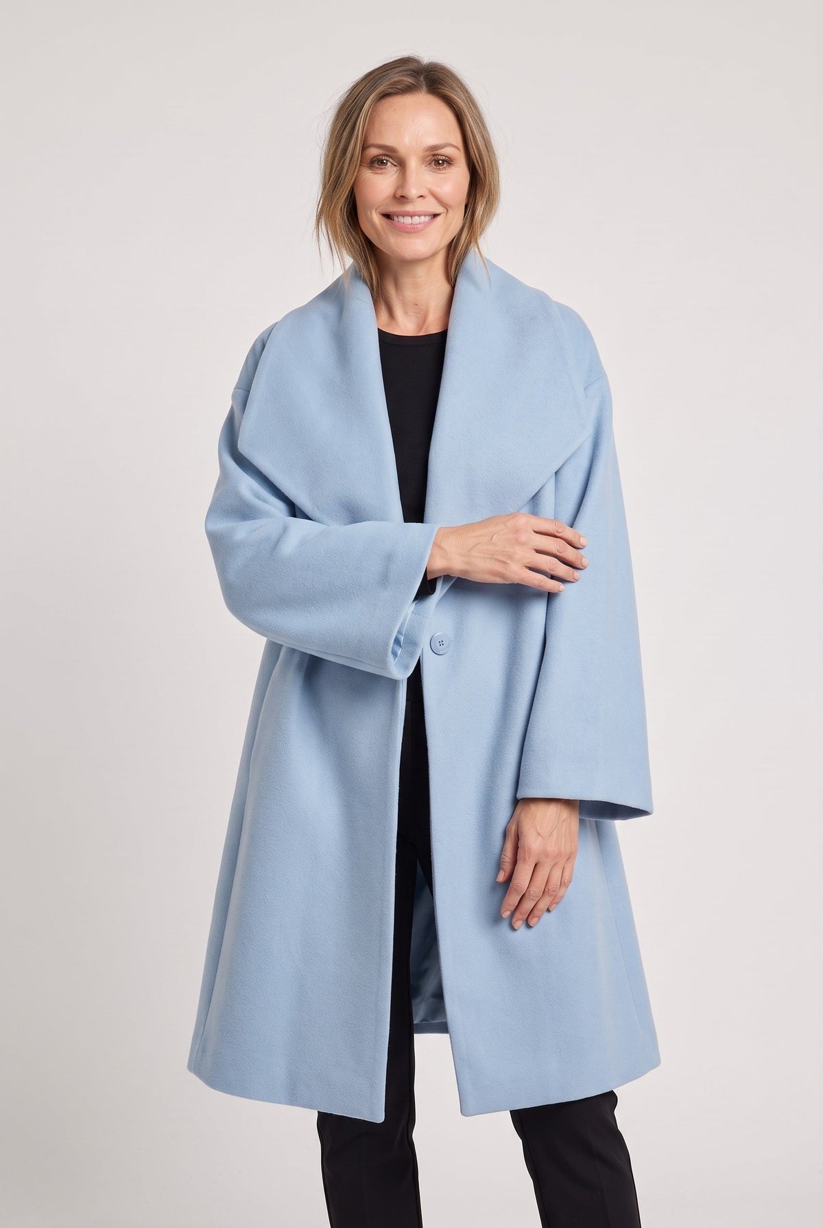Women's Coat | Oversized Shawl Collar