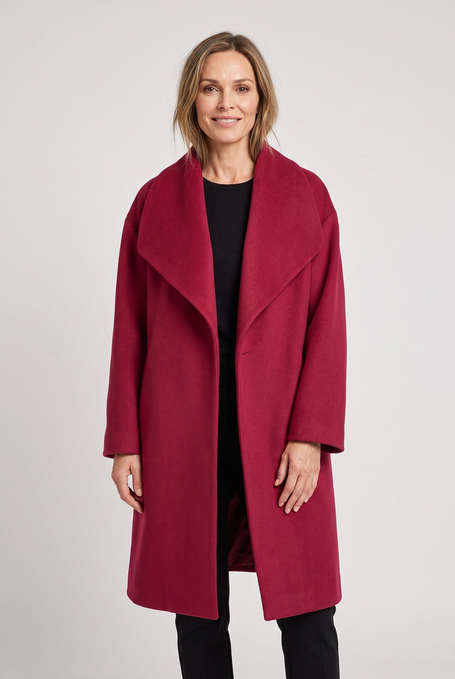 Women's Coat | Oversized Shawl Collar