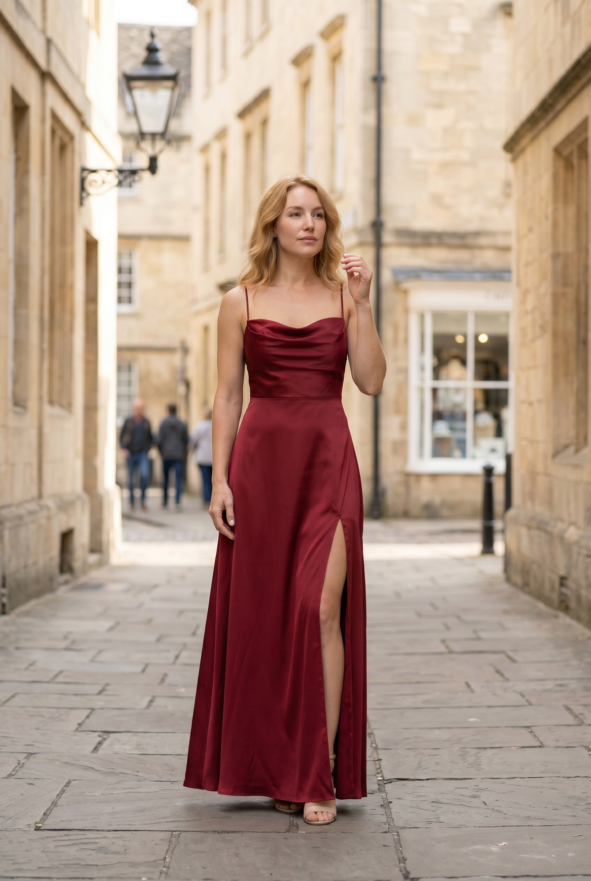 Women's Dress | High Slit Prom Maxi