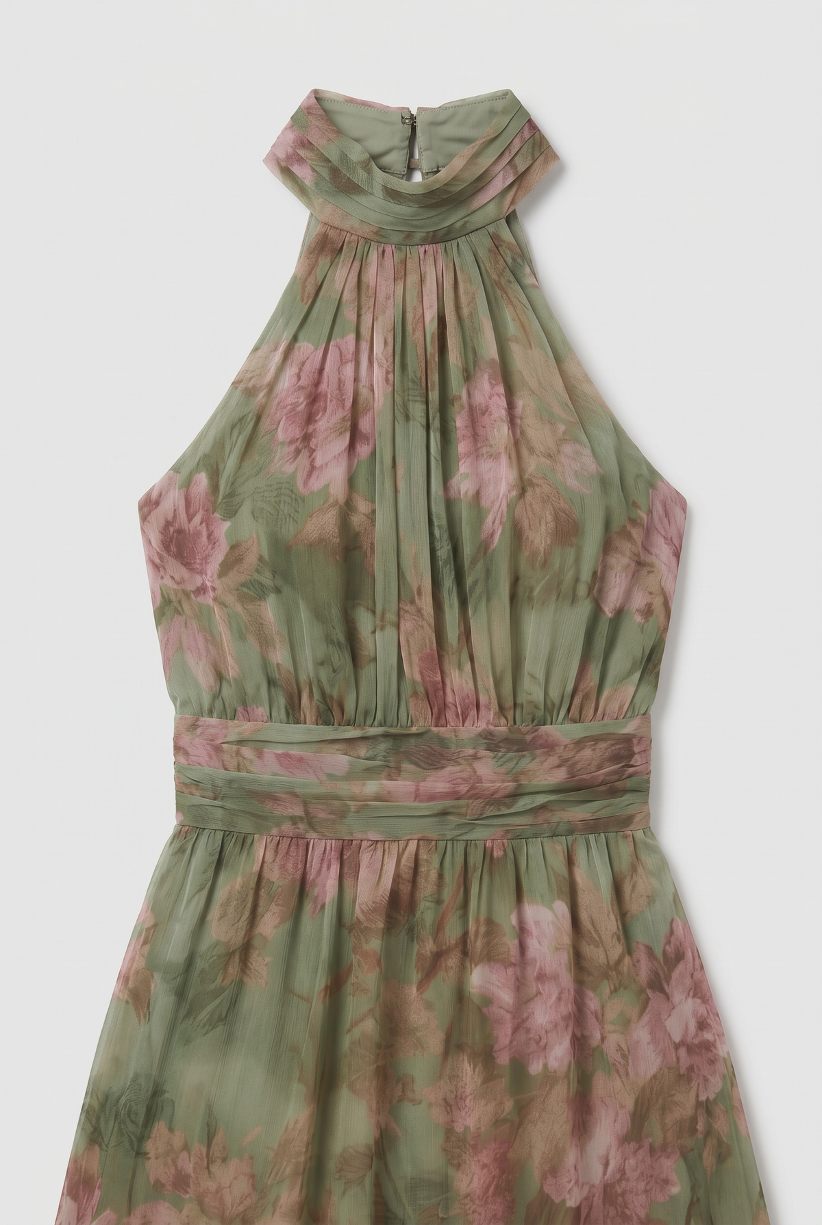 Women's Dress | Printed Summer Wrap Maxi