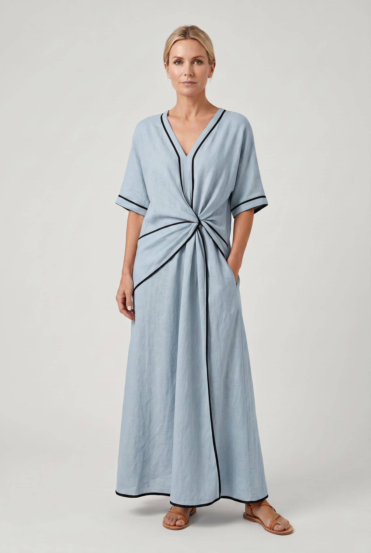 Women's Dress | Summer Twist Front Maxi