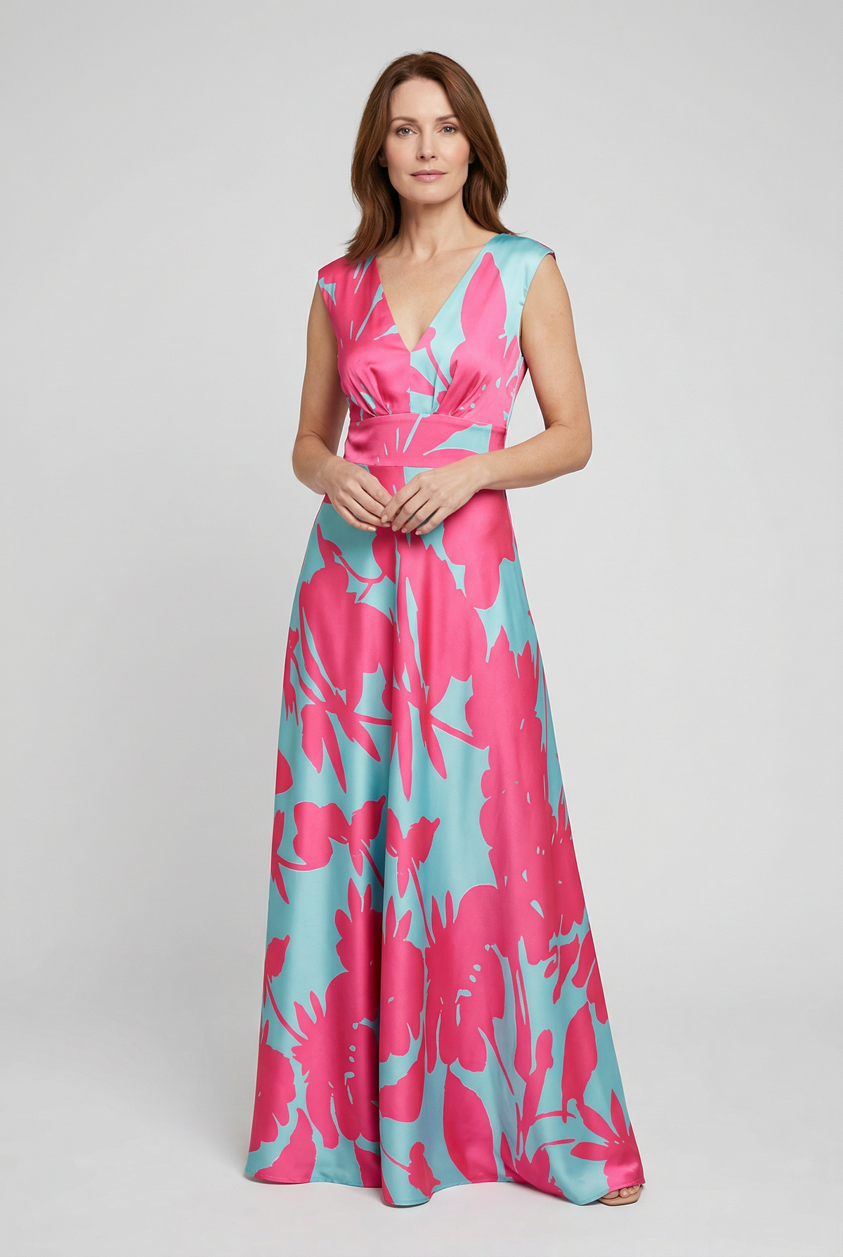 Women’s Dress | V Neck Maxi
