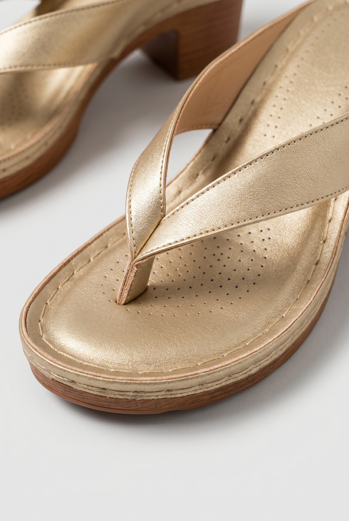 Women's Flip Flop Heel Sandals | Platform Block
