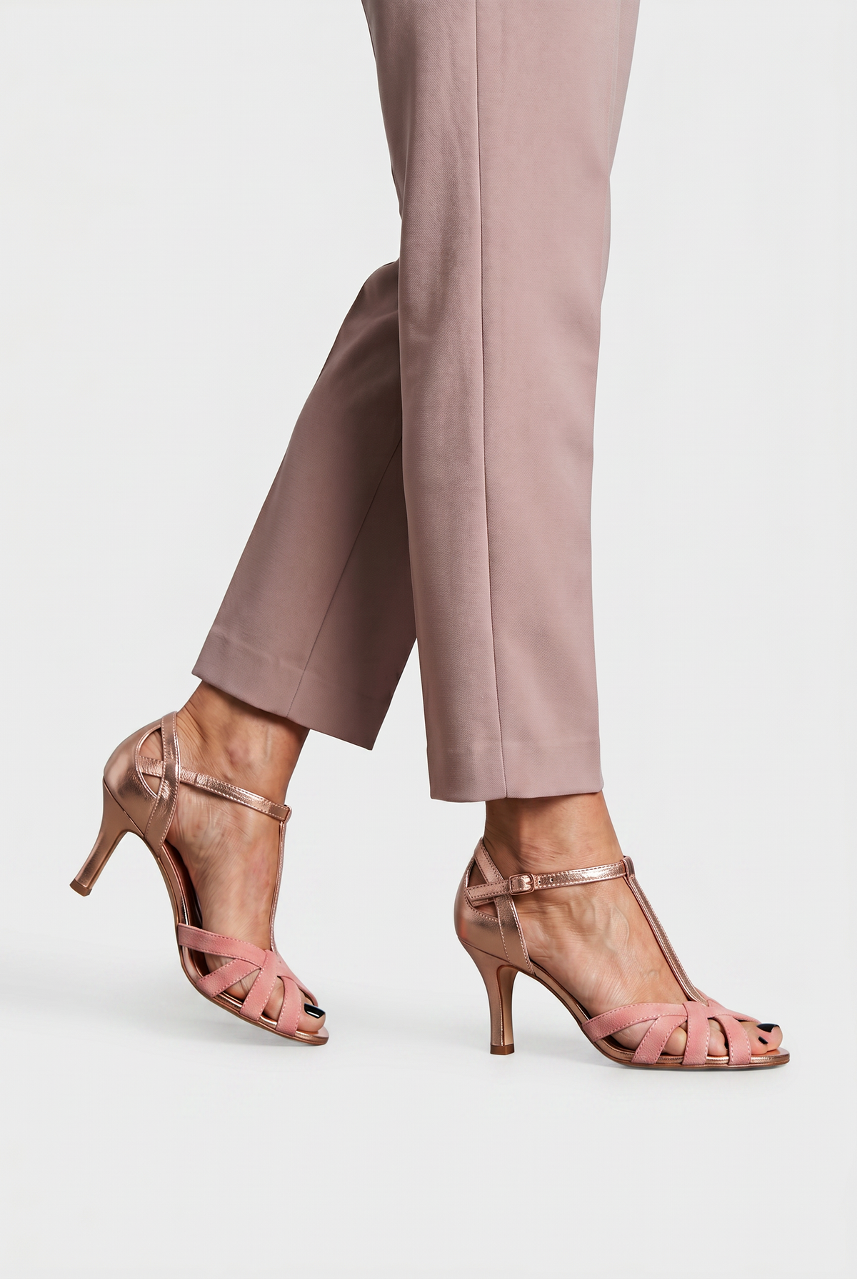 Women's Heels | T-Bar Strappy Design