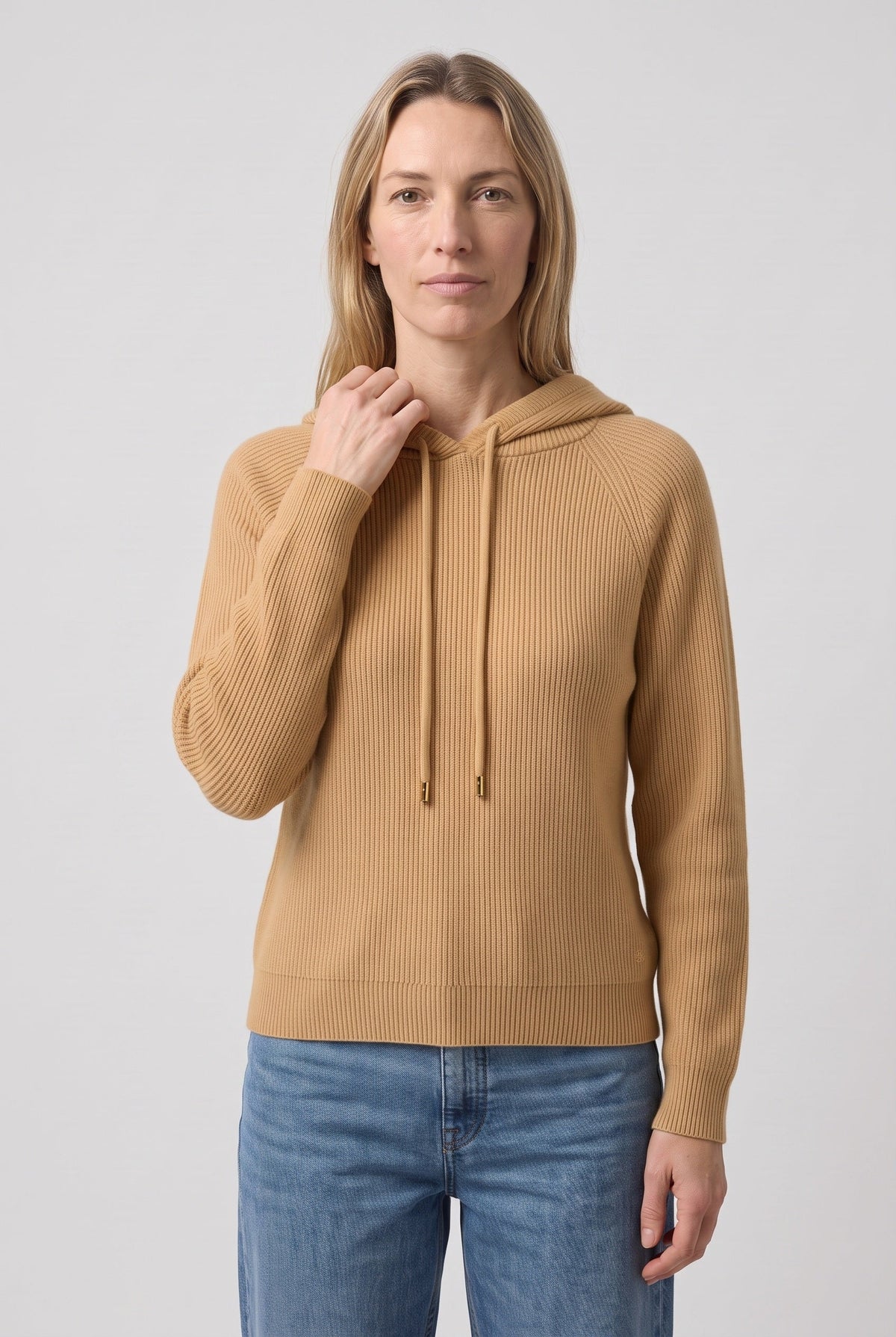 Women's Hoodie | Relaxed Ribbed Pullover