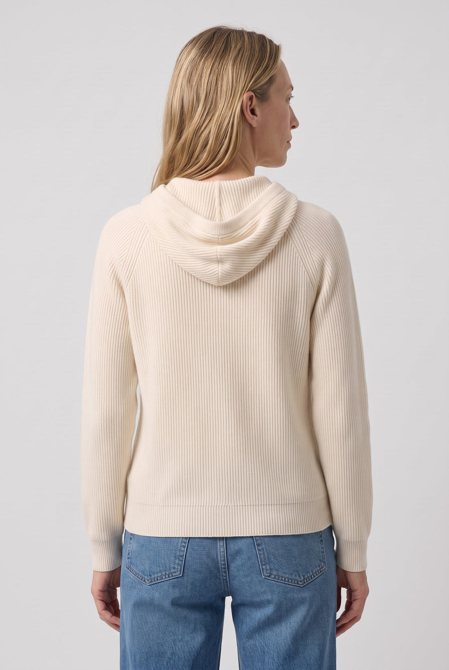 Women's Hoodie | Relaxed Ribbed Pullover
