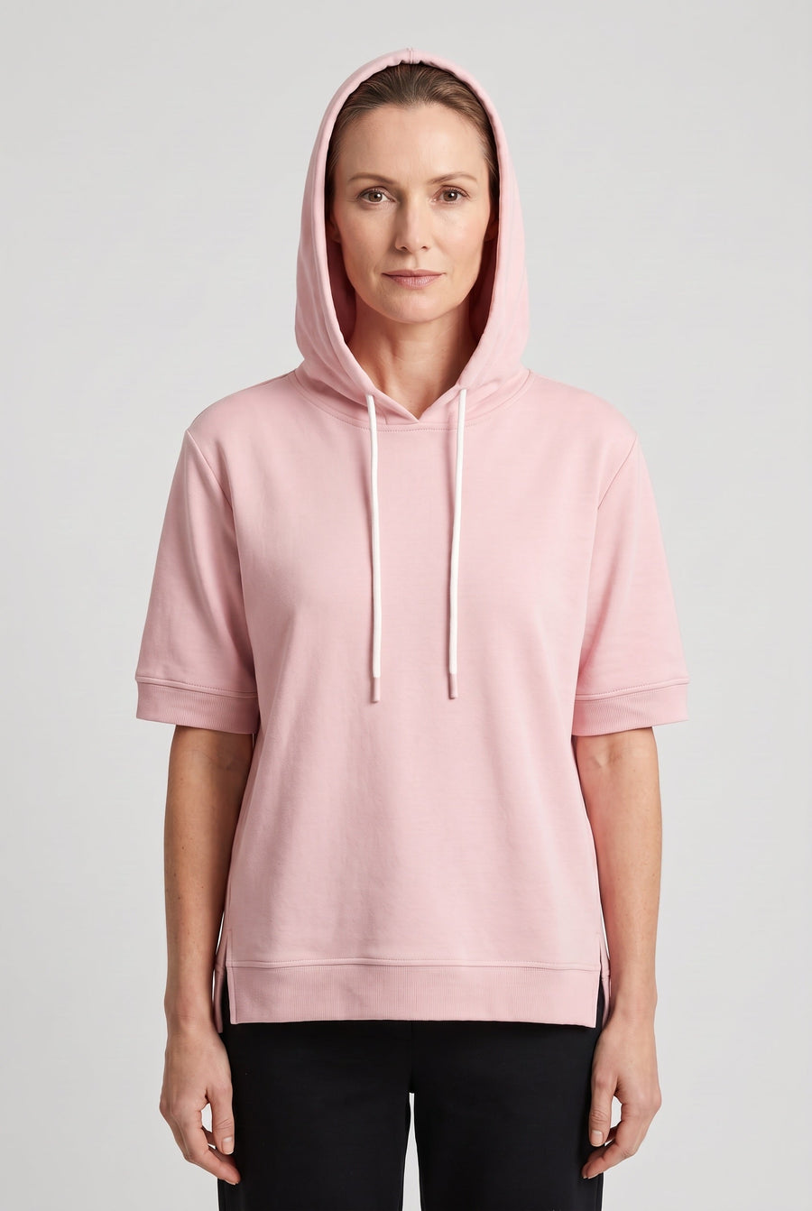 Women’s Hoodie | Short Sleeve Boxy Fit