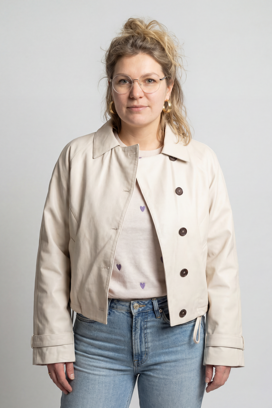 Women’s Jacket | Cropped Fit with Adjustable Cuffs