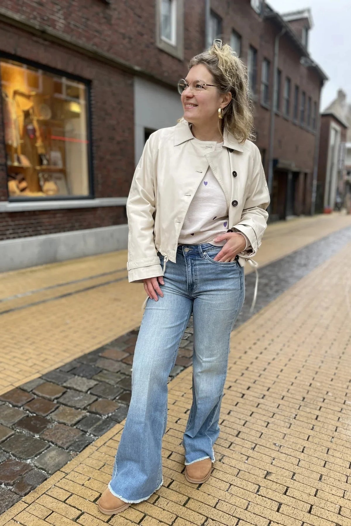 Women’s Jacket | Cropped Fit with Adjustable Cuffs