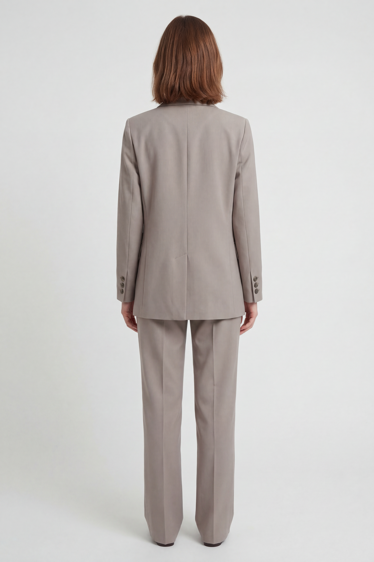 Women’s Jacket | Double-Breasted Blazer with Notch Lapels