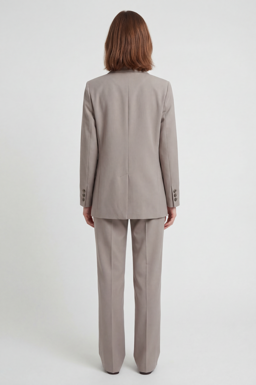 Women’s Jacket | Double-Breasted Blazer with Notch Lapels