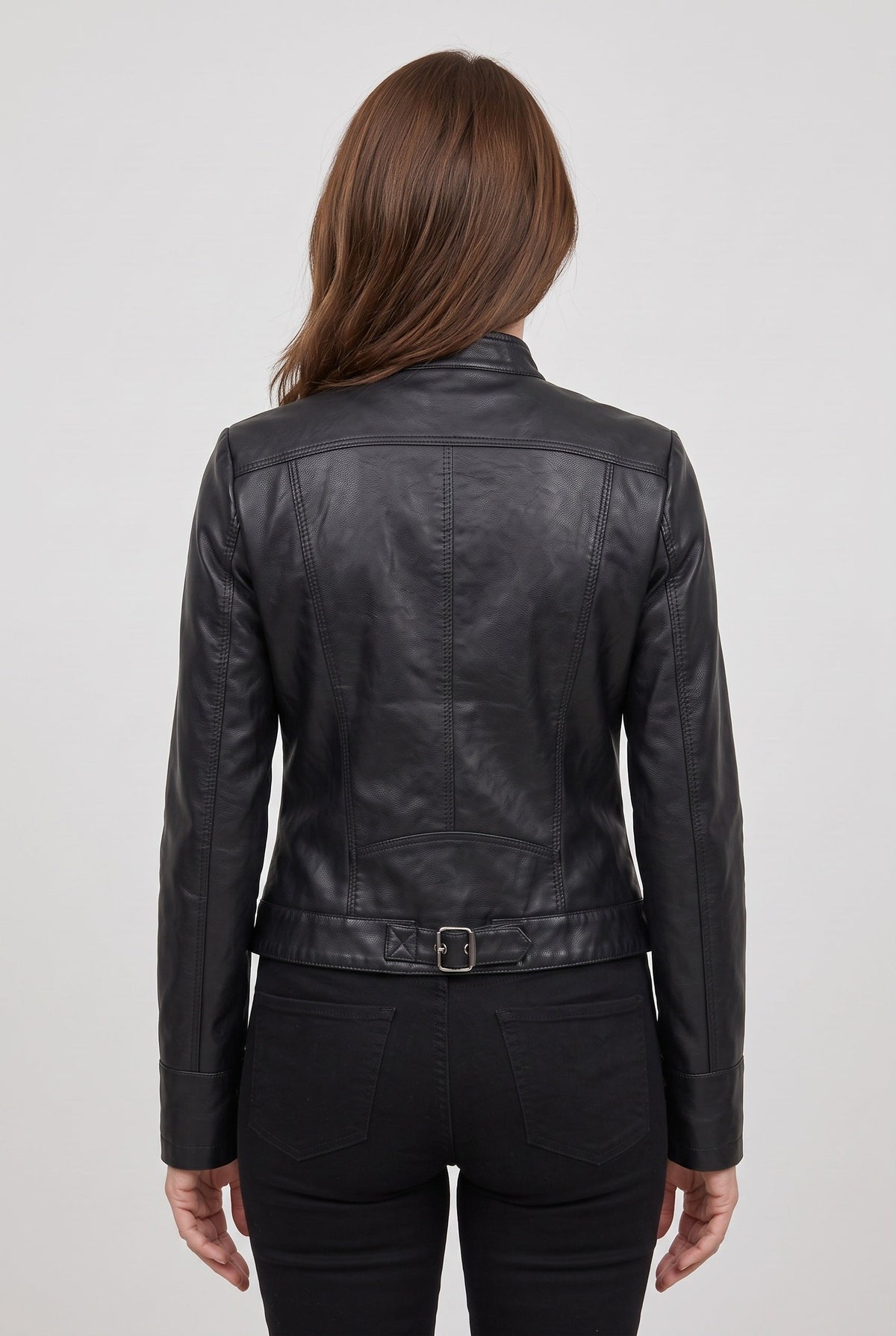 Women's Jacket | Leather-Look Biker