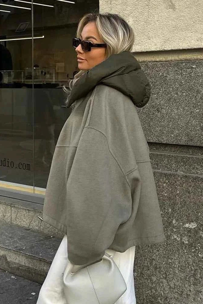 Women's Jacket | Oversized Padded Hood