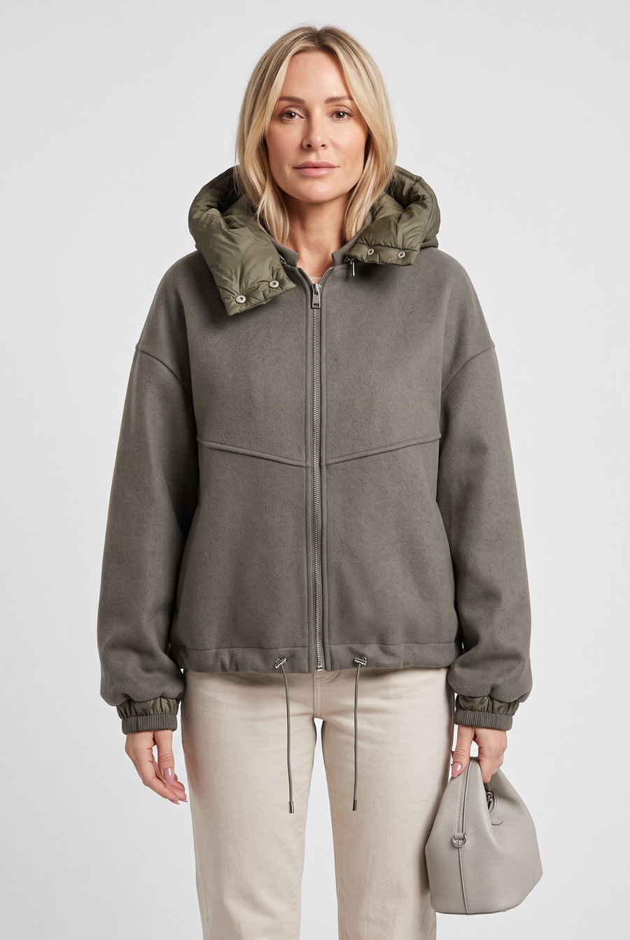 Women's Jacket | Oversized Padded Hood