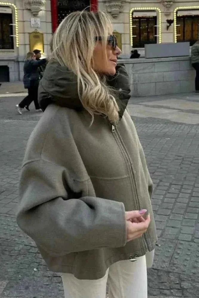 Women's Jacket | Oversized Padded Hood