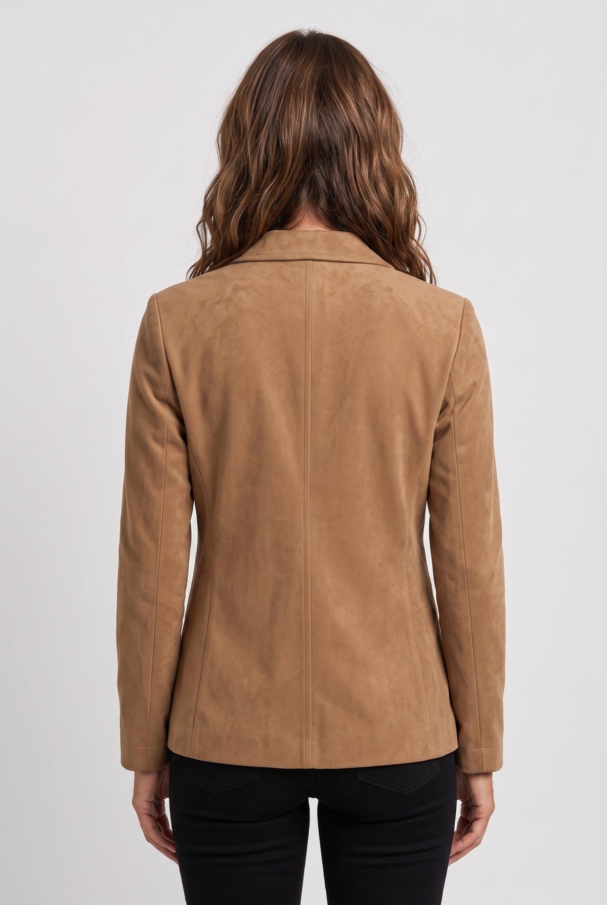 Women's Jacket | Suede-Look Patch Pocket