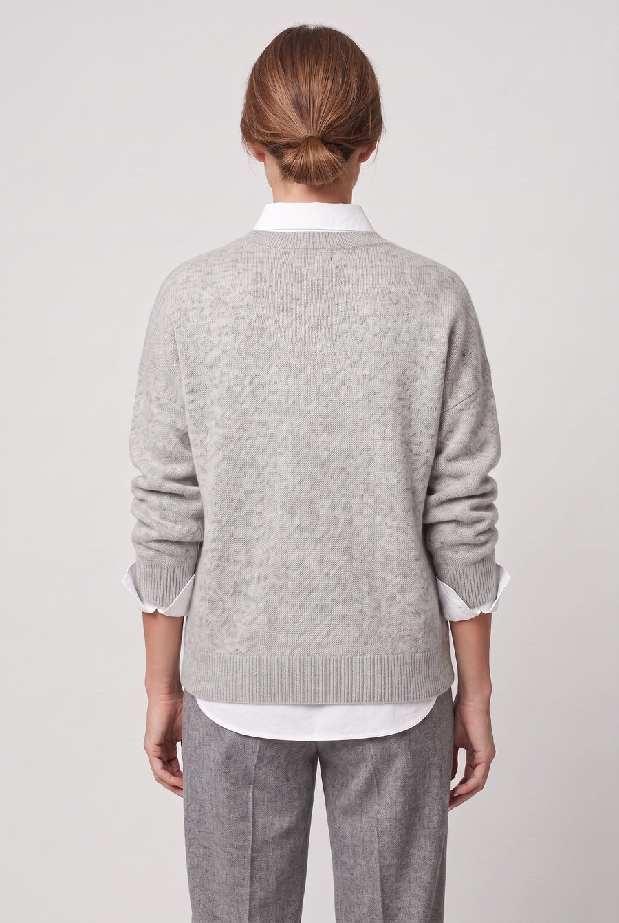 Women’s Jumper | Dropped Shoulder with Ribbed Trims