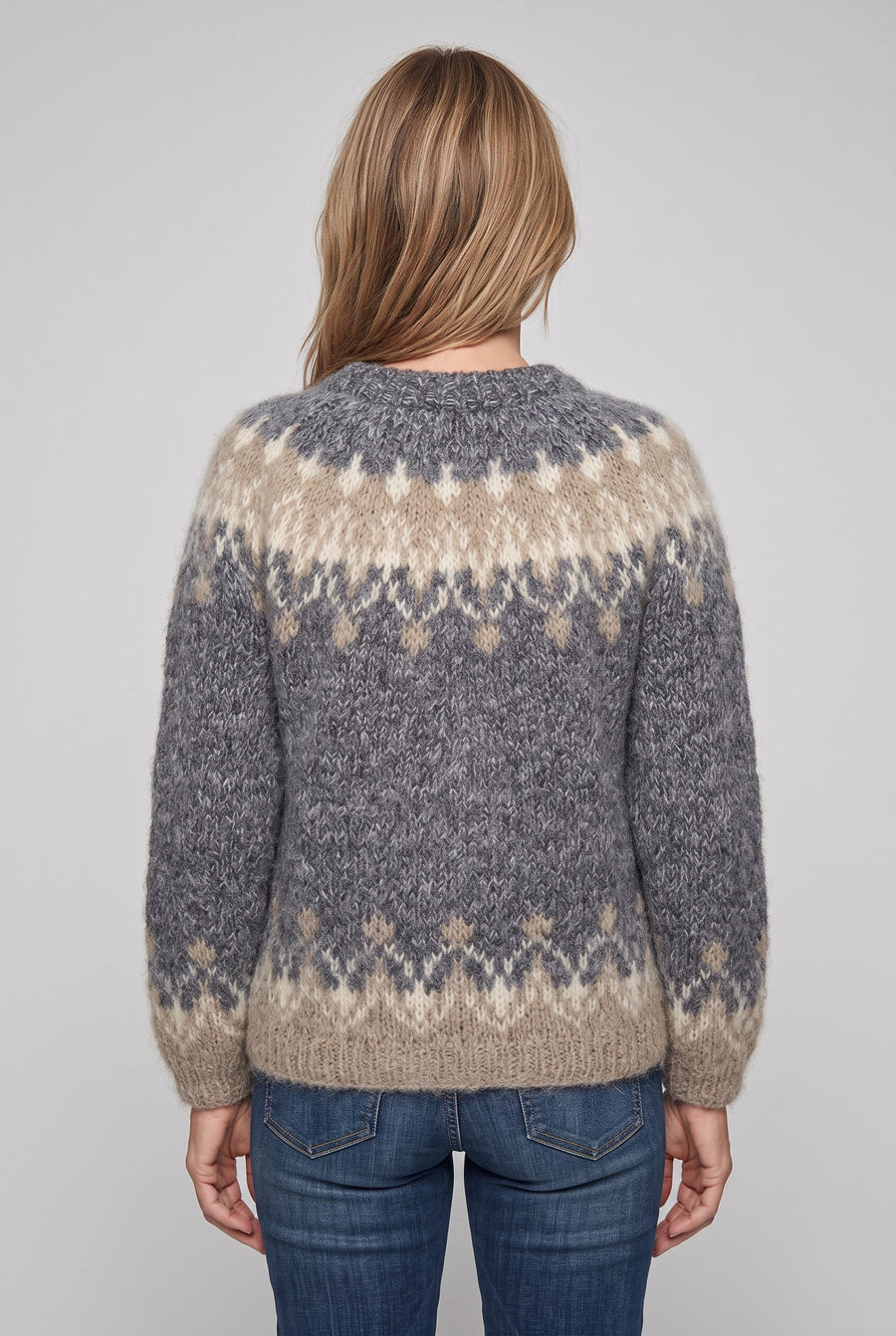 Women's Jumper | Knitted Nordic Snowflake