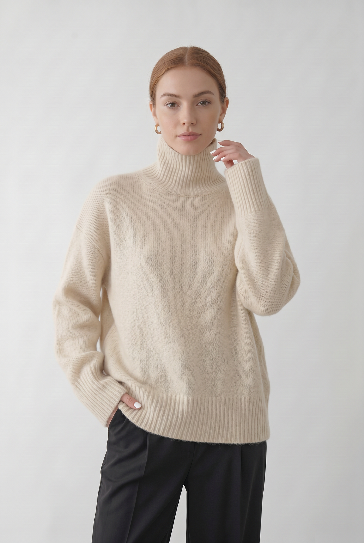 Women's Jumper | Turtleneck Knit