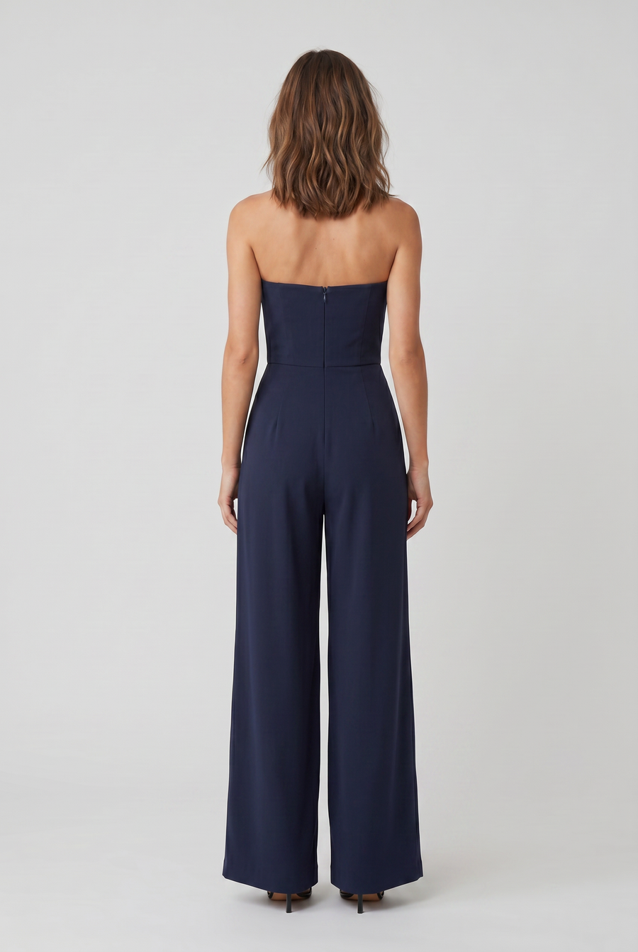 Women's Jumpsuit | Wide Leg Strapless