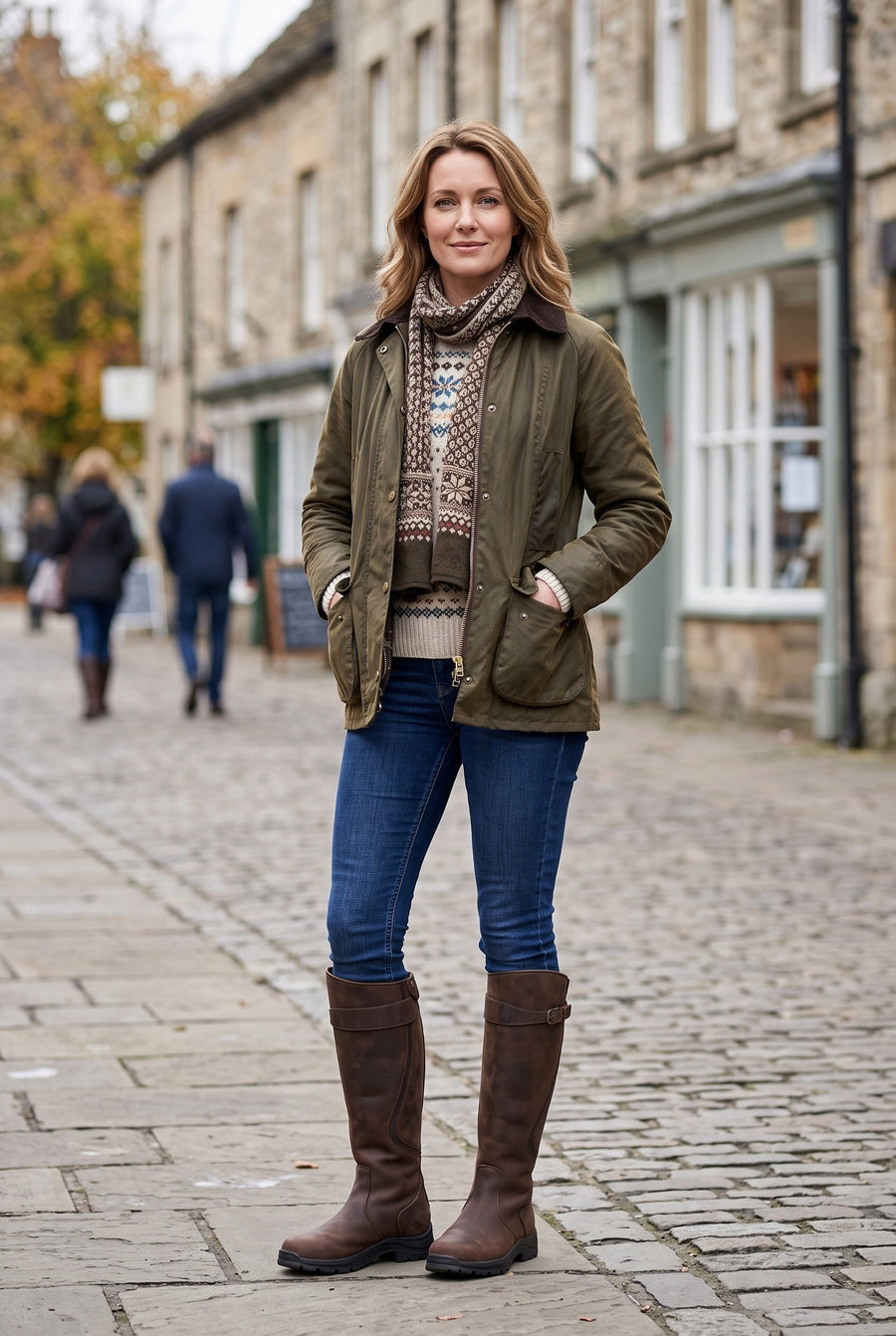 Women's Knee High Boots | Waterproof With Buckle Strap