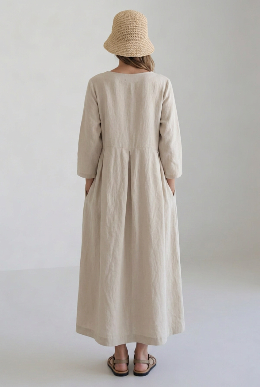Women's Long Sleeves Summer Dress | Maxi