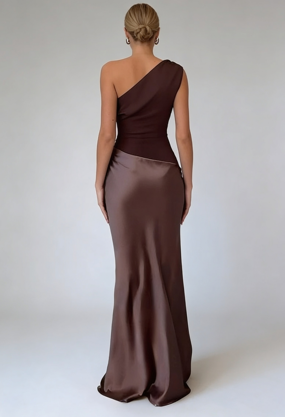 Women’s One Shoulder Bridesmaid Dress | Maxi