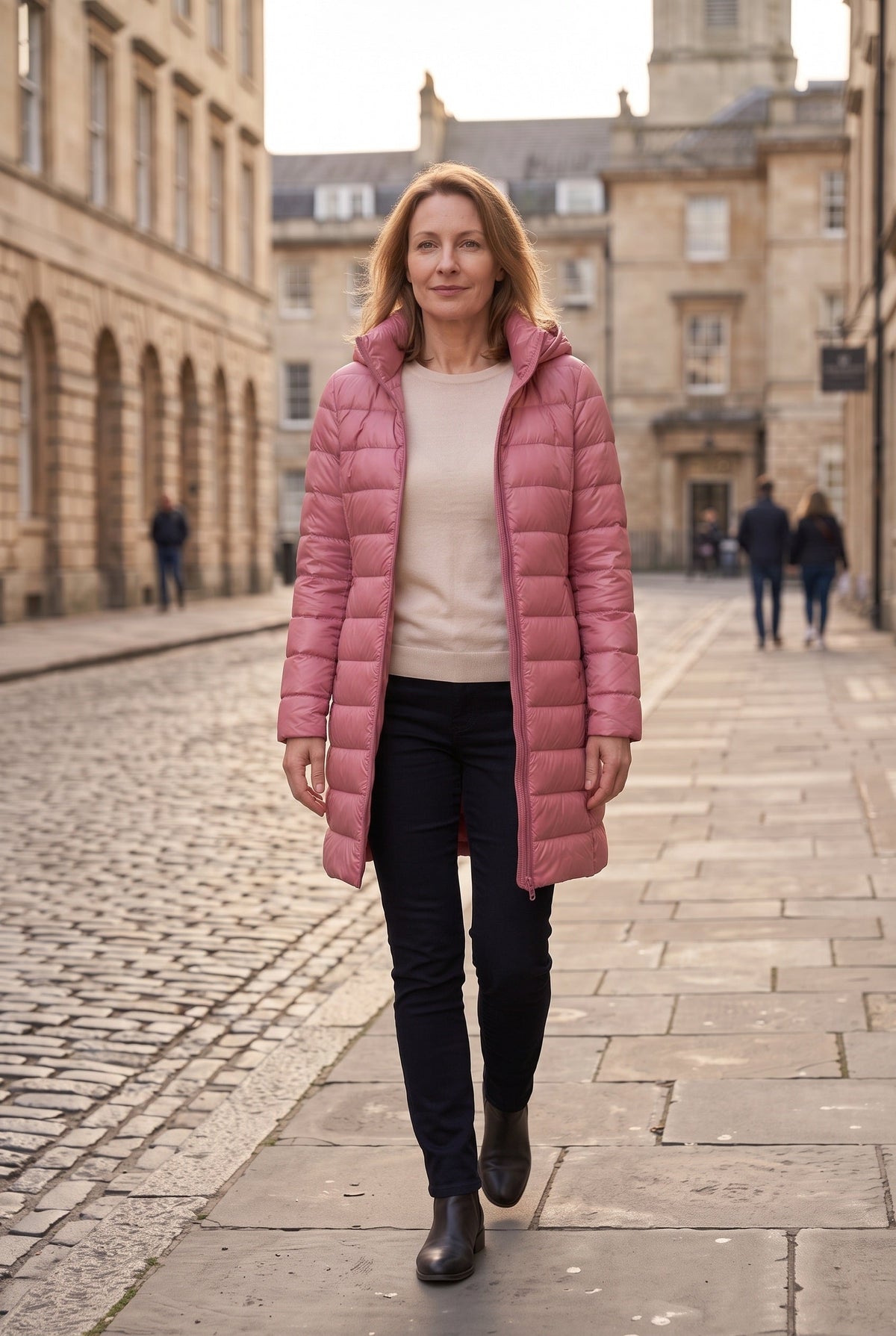 Women's Puffer Jacket | Hooded Longline